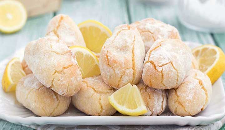 Biscuits au citron et aux amandes facile