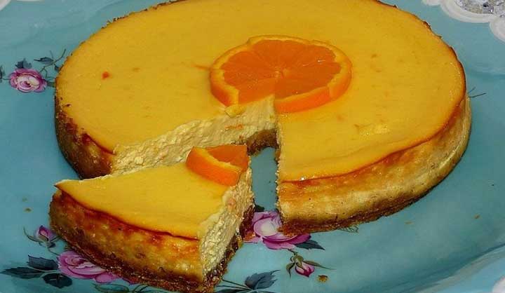 Cheesecake Orange Chocolat