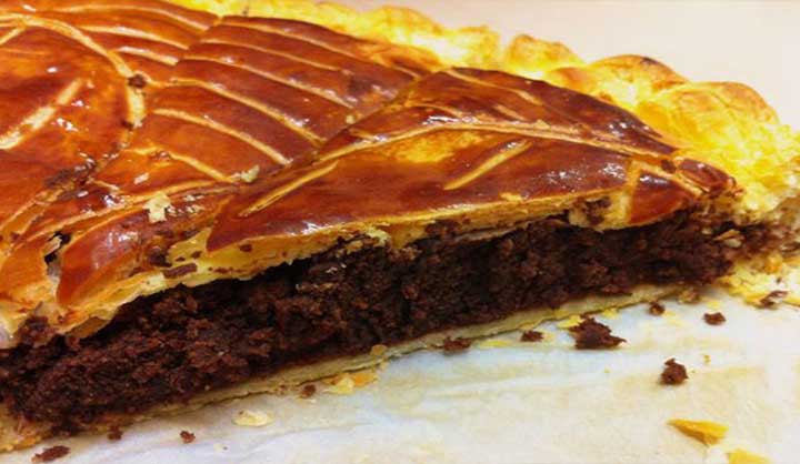 Galette des rois au chocolat gourmande et délicieuse