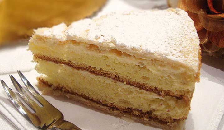 Gâteau italien simple et appétissant