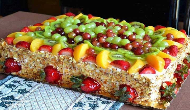 Gâteaux aux fruits