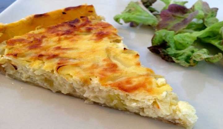 Recette Tarte aux oignons